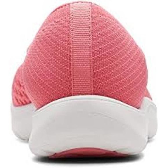 Clarks Cloudsteppers Adella Moon WOMENS Knit Slip-Ons SHOES-SNEAKERS coral - Picture 5 of 8